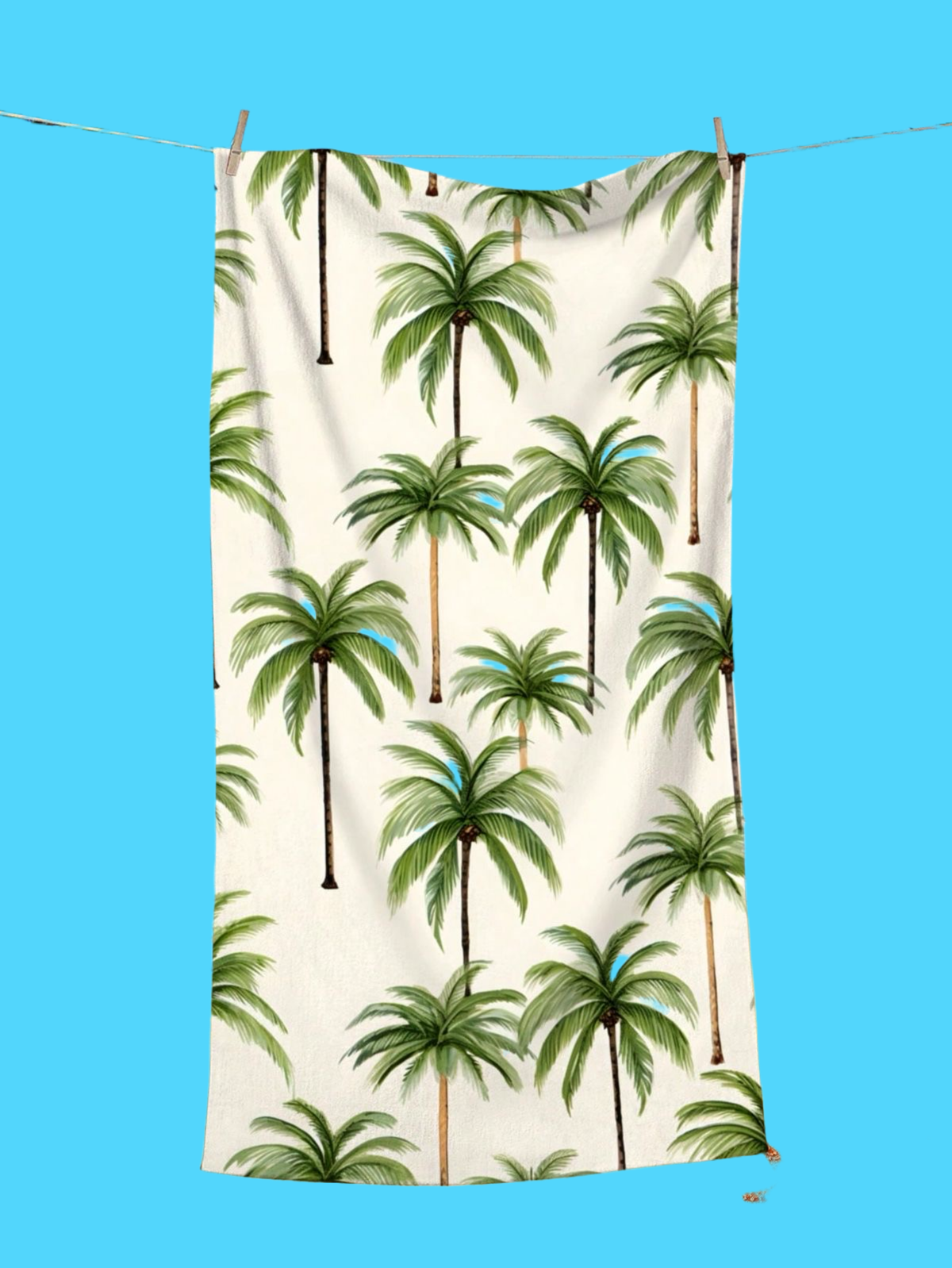 Palm Tree Beach Towel
