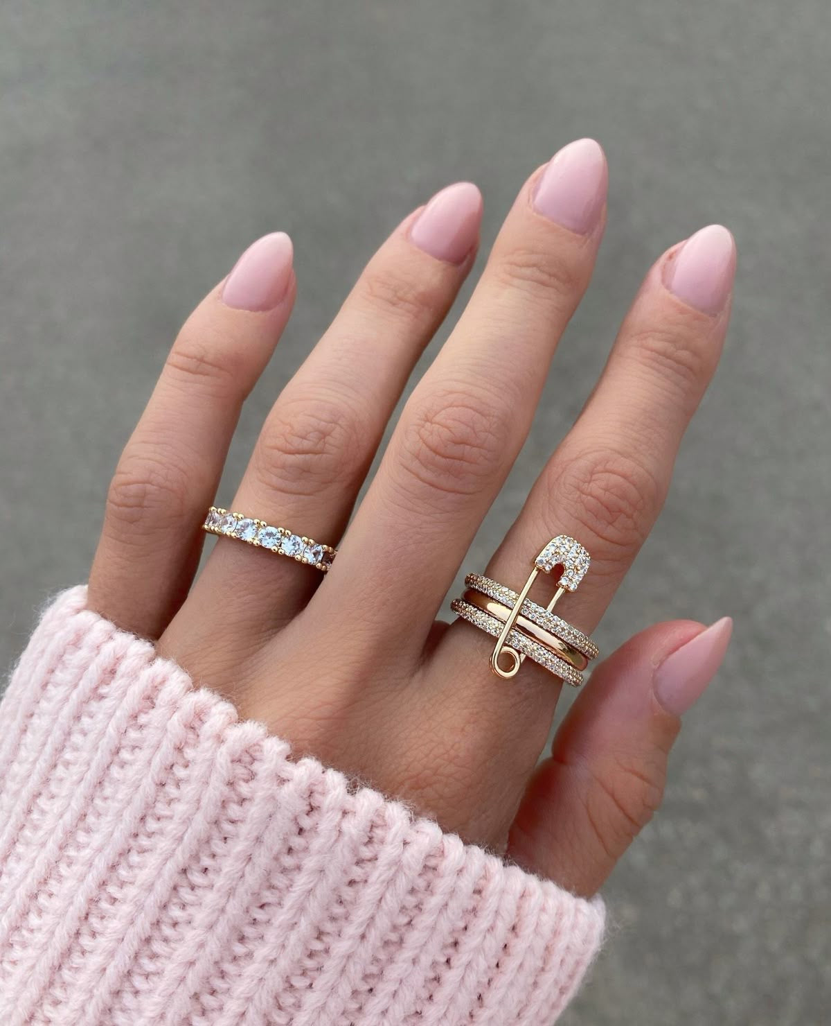 Safety Pin Ring
