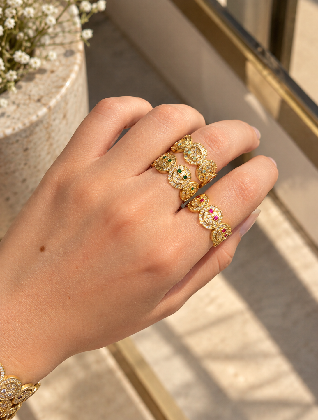 Smiley Ring
