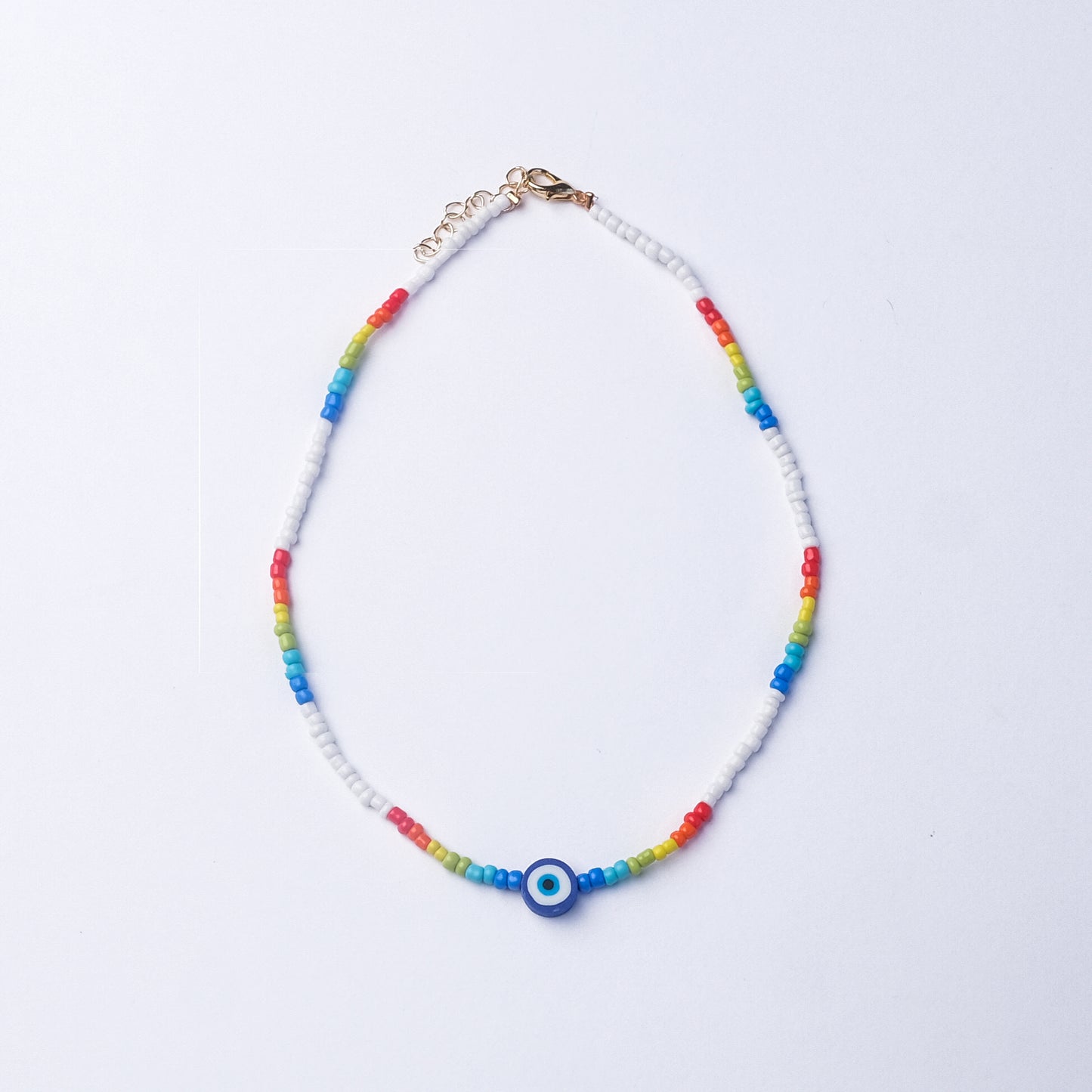 Rainbow Eye Necklace