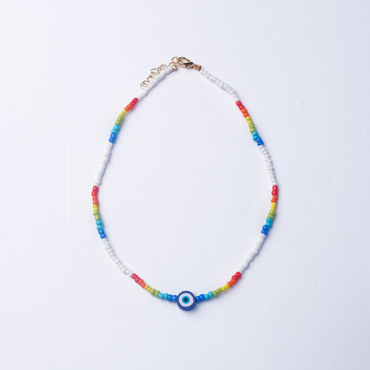 Rainbow Eye Necklace