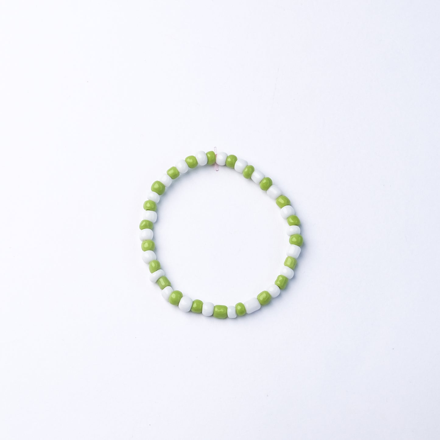 Green Beads Bracelet