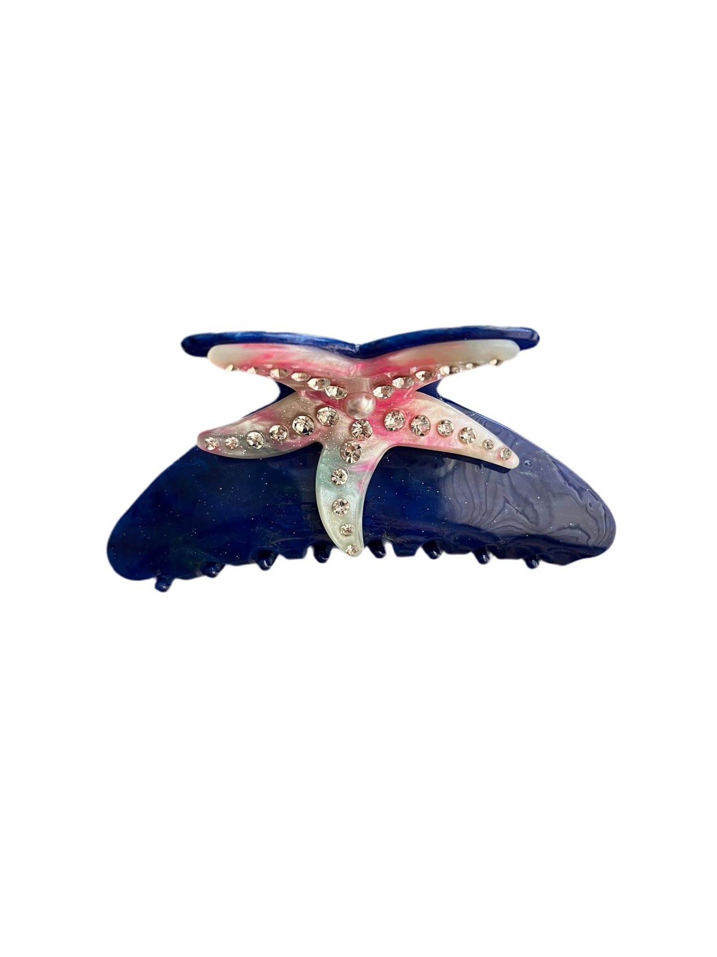 Starfish Clip in Blue