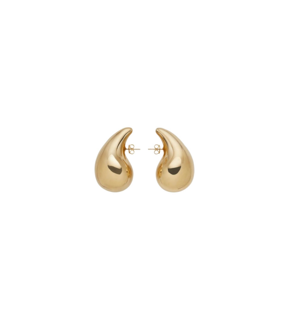 Small Drop Earrings in Gold