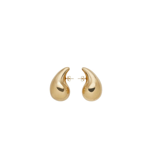 Small Drop Earrings in Gold