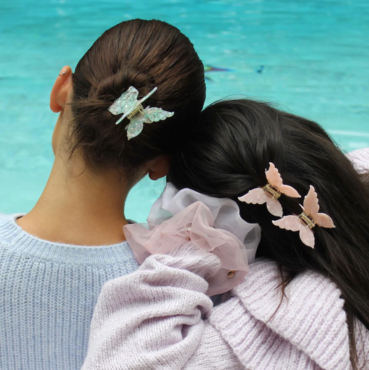 Butterfly Clip in Bellini