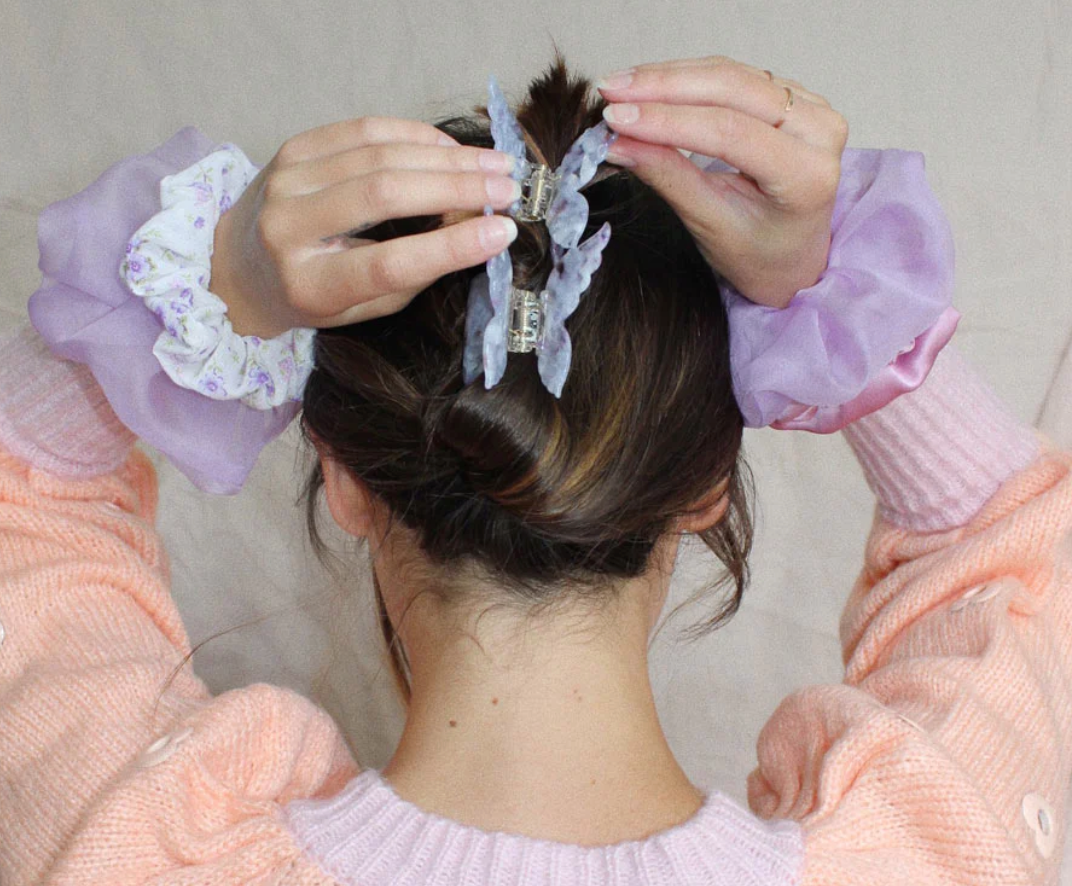 Butterfly Clip in Violette