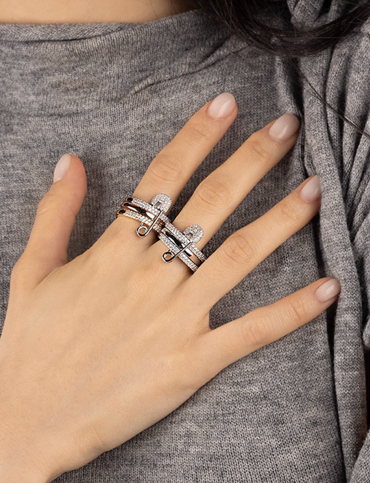 Safety Pin Ring
