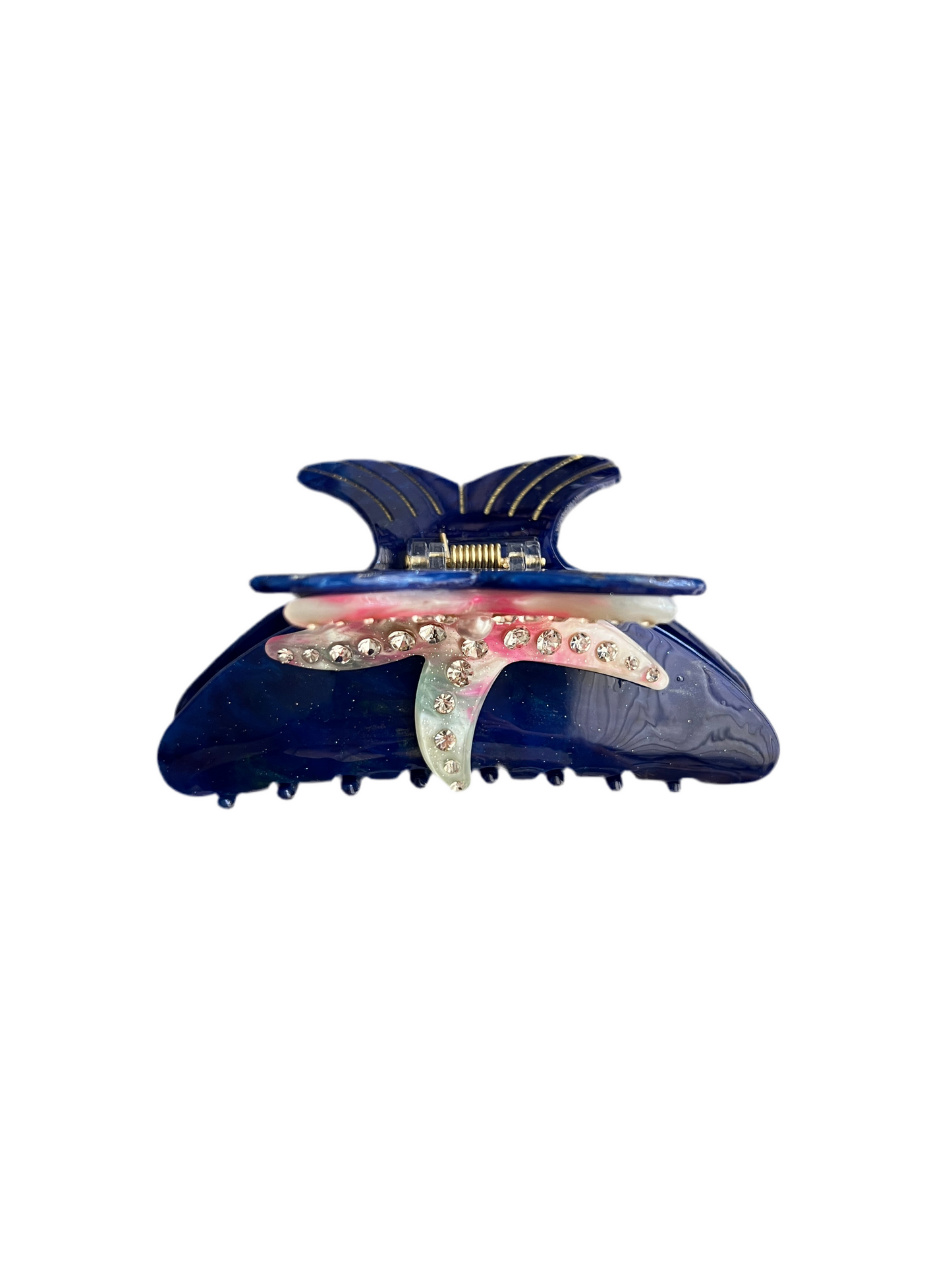 Starfish Clip in Blue