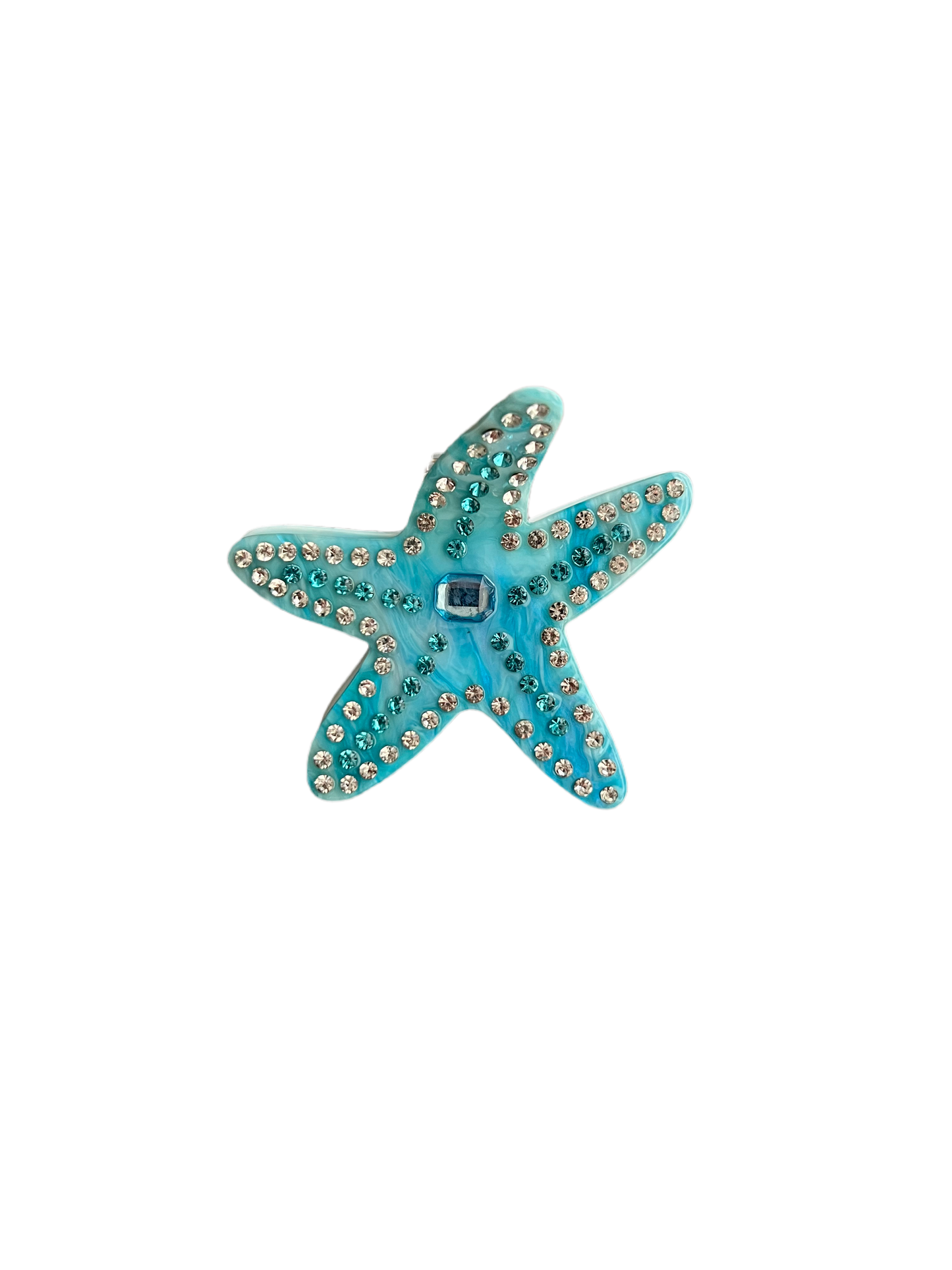 Bling Starfish Clip