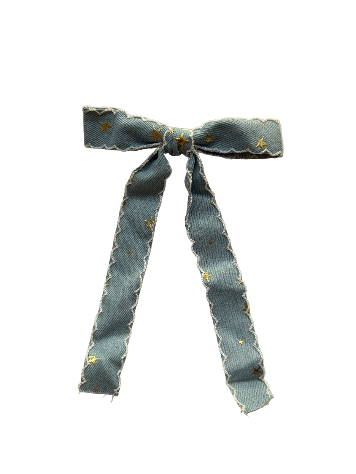 Denim Bow