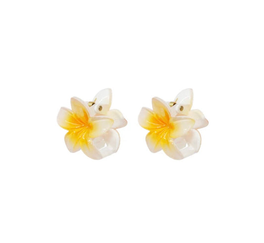 Baby Plumeria Clip