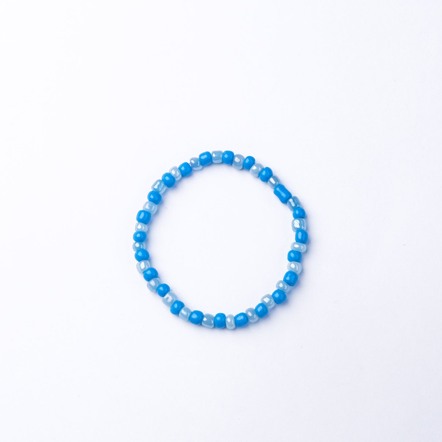 Blue Beads Bracelet