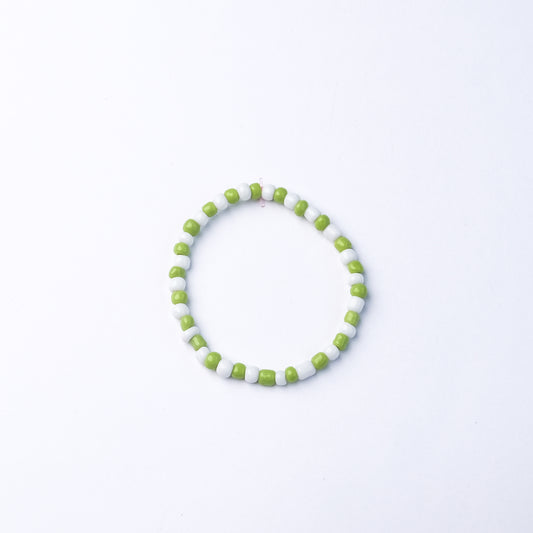 Green Beads Bracelet