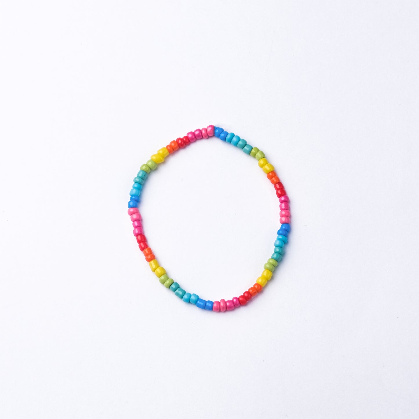 Rainbow Beads Bracelet