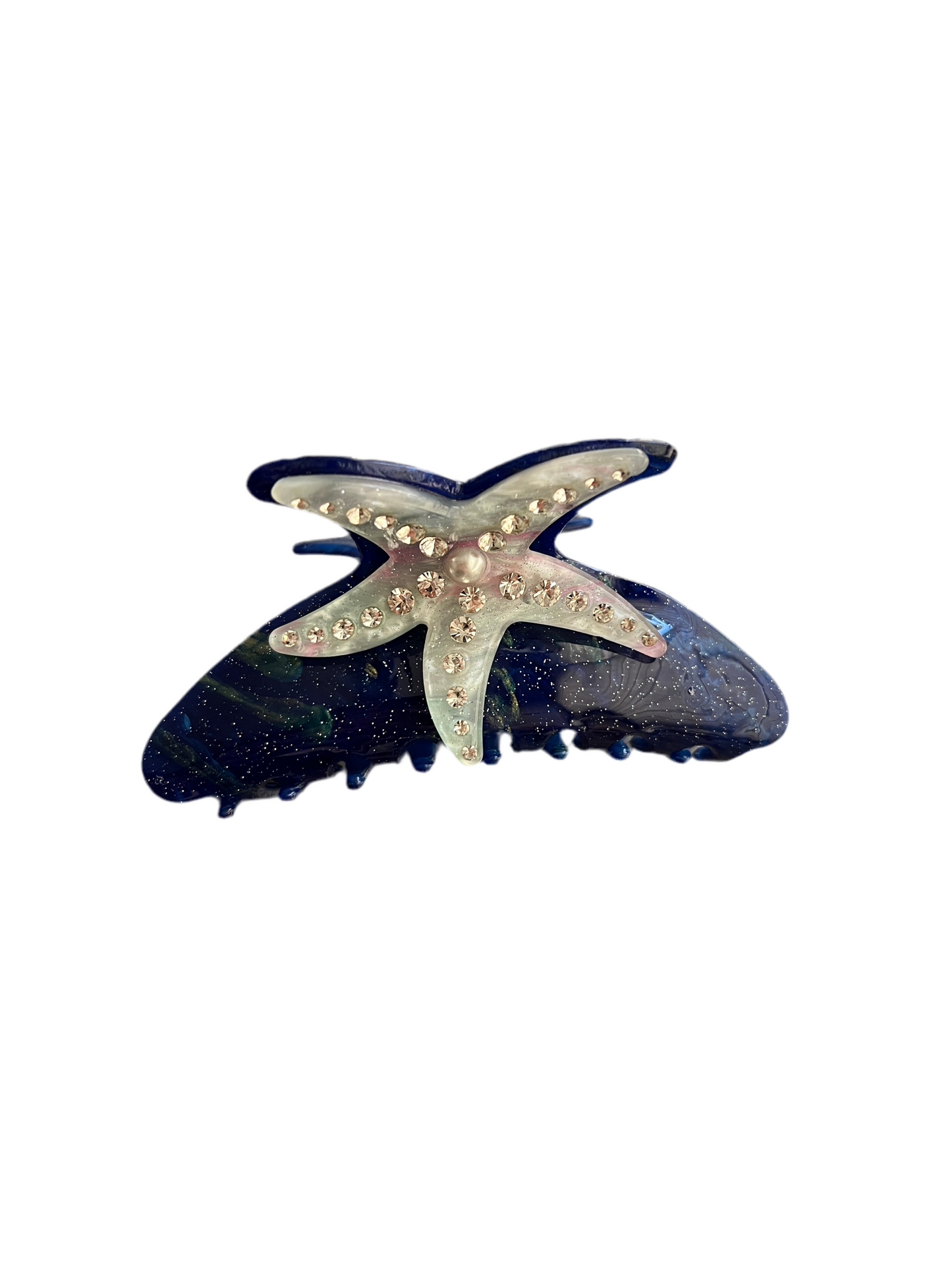 Starfish Clip in Blue