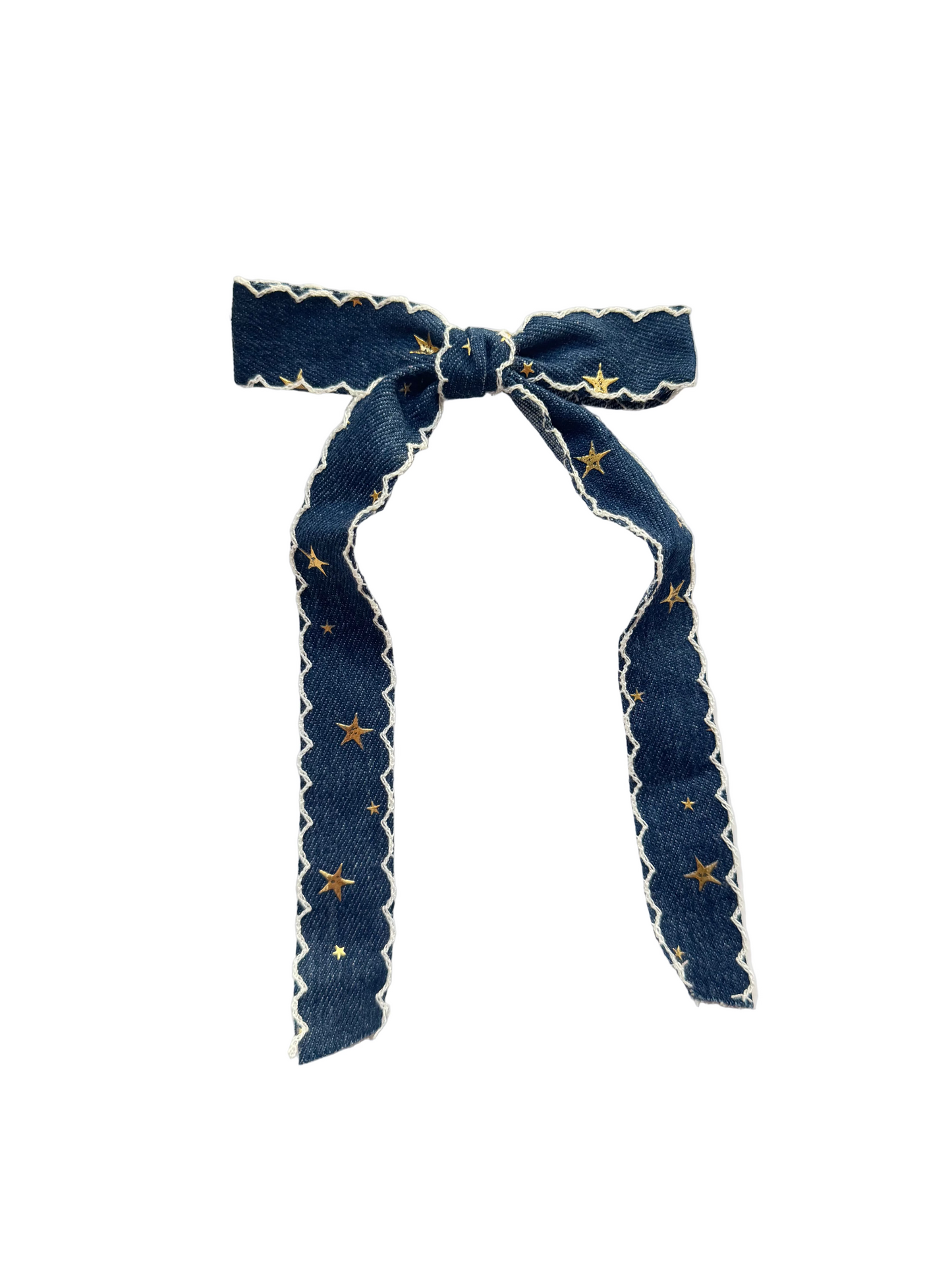 Denim Bow