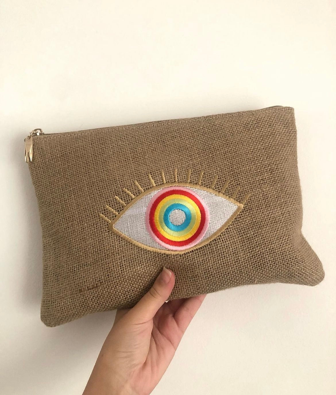 Colorful Eye Clutch