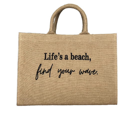 Find Your Wave Beach Bag