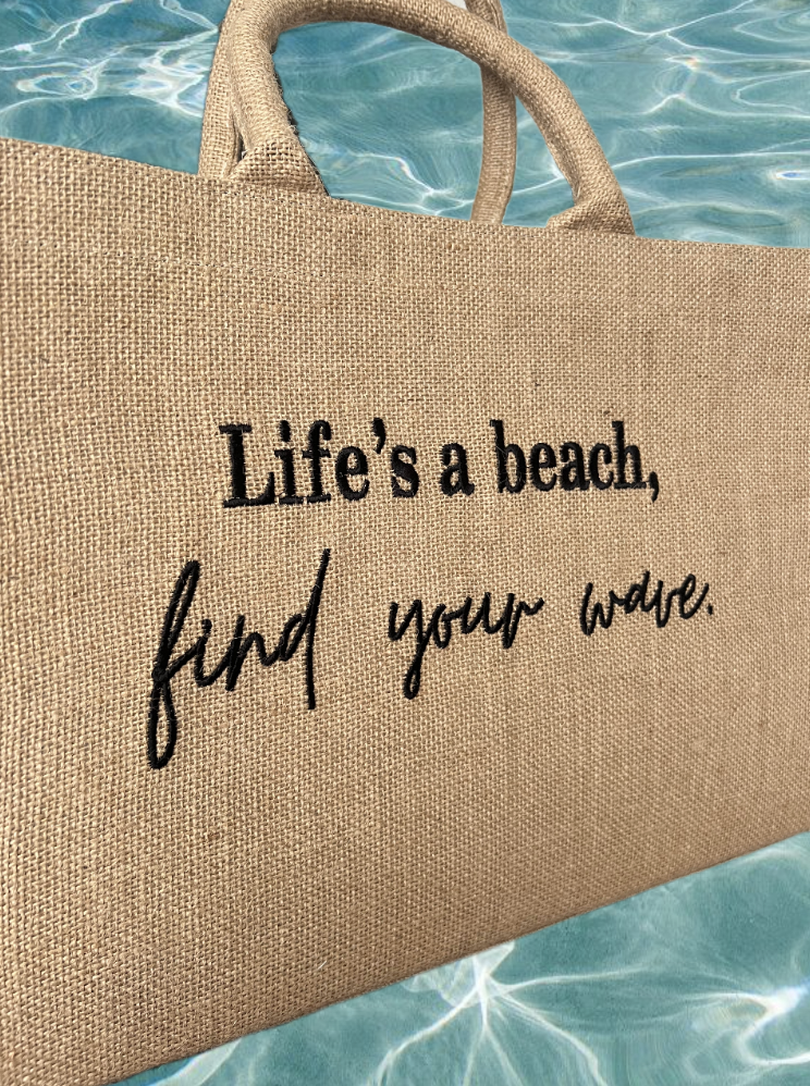 Find Your Wave Beach Bag