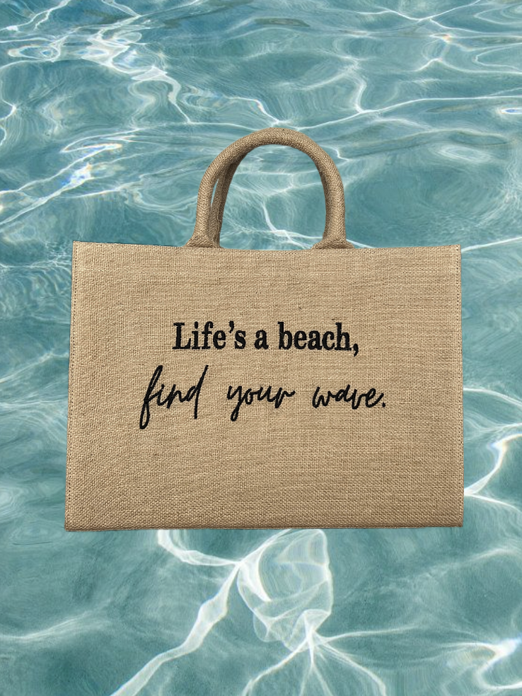 Find Your Wave Beach Bag