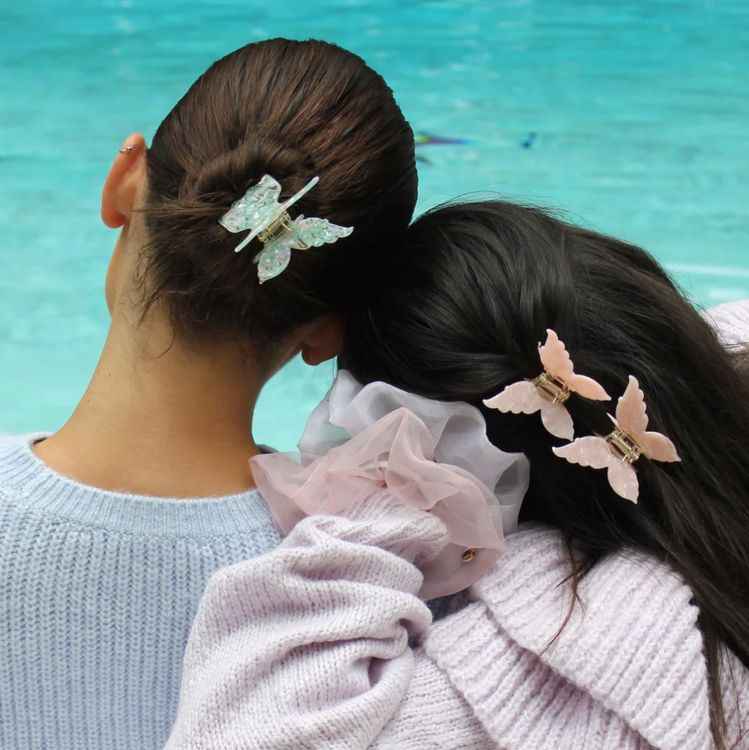 Butterfly Clip in Bellini