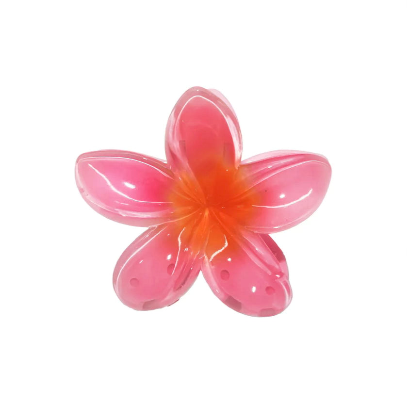 Plumeria Clip In Guava